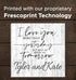 I Love You More Than Yesterday Sign - Personalized Custom Anniversary Gift
