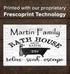 Bathroom Sign - Personalized Custom Family Name Vintage Bath House Design