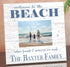 Beach House Wood Photo Plaque - Personalized with Your Printed Picture on Solid Wood