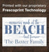 Custom Beach House Sign Personalized Memories Made At The Beach Last Forever