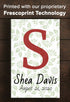 Personalized Monogram Name Sign - Custom Boho Nursery or Child's Room Wall Art