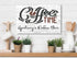 Coffee Lover Gift Sign - Personalized Custom Name Coffee Bar Decor