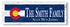 Personalized Colorado Flag Sign with Family Name - Custom Wood Home Sign