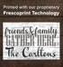 Family and Friends Gather Here Sign - Personalized Custom Family Name