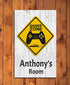 Custom Gamer Sign - Personalized Video Gamer Zone Wall Art for Boys Room