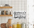 Personalized Kitchen Sign - This Kitchen Is For Laughing - Custom Large Wood