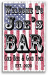 Custom Man Cave Sign - Personalized for Garage, Workshop, Bar or Game Room