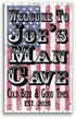 Custom Man Cave Sign - Personalized for Garage, Workshop, Bar or Game Room