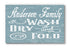 Wash Dry Fold Laundry Room Sign - Personalized Custom Name Laundry Decor
