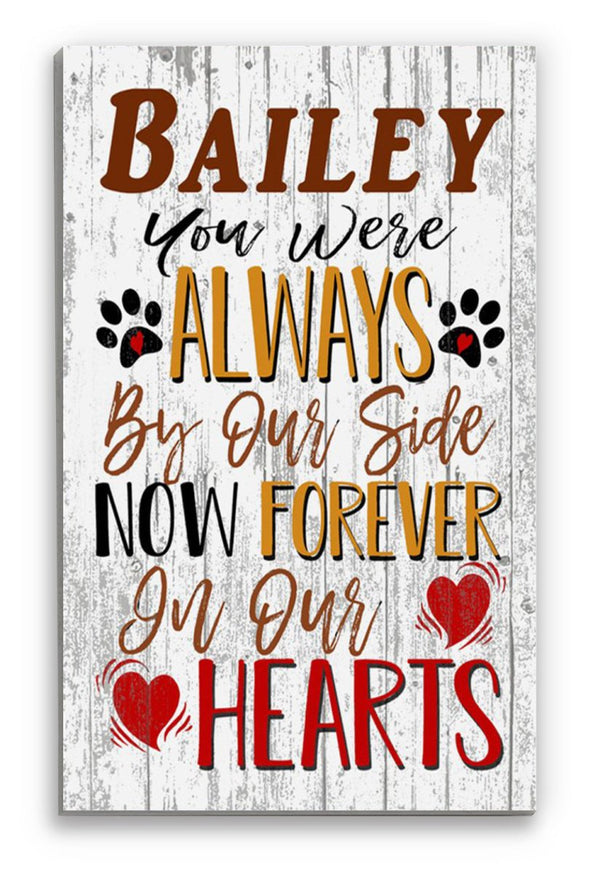 Dog Memorial Sign Gift CUSTOM Pet Remembrance Keepsake