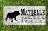 Dog Memorial Stone - If Love Could Have Saved You - Personalized by Breed