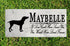 Dog Memorial Stone - If Love Could Have Saved You - Personalized by Breed