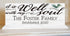 It Is Well With My Soul Sign - Personalized Family Name Established Date Mantel Decor