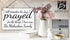 I Prayed For The Things I Have Now Sign - Personalized Family Name Religious Gift