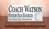 Golf Coach Gift Plaque - Personalized Golf Team Appreciation Award