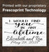 I Would Find You In Any Lifetime Anniversary Gift Sign - Personalized with Names & Date