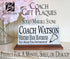 Lacrosse Coach Gift Plaque - Personalized LAX Team Appreciation Award