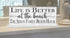 Life Is Better At The Beach Sign - Personalized Custom Name Beach House Decor