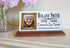 Forever In Our Hearts Memorial Plaque With Photo - Personalized Marble 8x4in