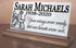 Personalized Memorial Plaque - Your Wings Were Ready But Our Hearts Were Not