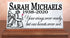 Personalized Memorial Plaque - Your Wings Were Ready But Our Hearts Were Not