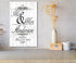 Mr & Mrs Wedding Gift Sign - Personalized Large Wood with Name & Date