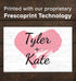 Personalized Anniversary or Wedding Gift Sign - Custom Names for Couple