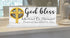 Baptism Gift - Personalized God Bless with Name and Christening Date