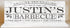 Barbecue Sign - Personalized Custom Name Grilling Gift Solid Wood
