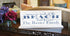 Beach Home Sign - Personalized with Family Name Coastal Decor
