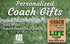 Personalized Coach Gift Plaque- Custom Made For Men or Women A Good Coach Can Change A Game