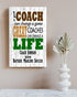 Personalized Coach Gift Plaque - FOR ANY SPORT