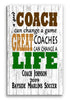 Personalized Coach Gift Plaque - FOR ANY SPORT