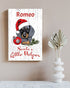 Personalized Dachshund Christmas Decoration - 16.5" x 10.5"