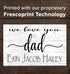 Personalized Dad Gift – “We Love You Dad” Custom Wood Sign with Kids’ Names | Heartfelt Father’s Day or Birthday Keepsake