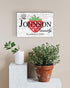 Personalized Strawberry Family Name Sign - Custom Summer Farmhouse Decor