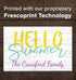 Family Name Sign - Personalized Summer Decor Gift Farmhouse Wall Art
