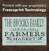Farmer's Market Sign - Personalized Farmhouse Kitchen or Pantry Decor