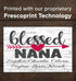 Personalized Gift For Grandma Blessed Nana Sign Customized With Names