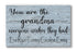 Personalized Grandma Gift Sign You Are The Grandma Everyone Wishes They Had
