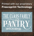 Personalized Kitchen Pantry Sign Farmhouse Decor Custom Made