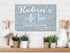 Love Is Brewing Coffee Bar Sign - Personalized Custom Name Coffee Lover Gift