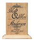 Mr and Mrs Wedding Gift Sign - Personalized Family Name and Established Date