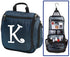 Personalized Toiletry Bag - Monogrammed Dopp Kit & Shaving Bag for Men - Navy Blue