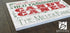 Personalized Vintage Candy Cane Christmas Sign - Custom Family Name Holiday Decoration