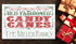 Personalized Vintage Candy Cane Christmas Sign - Custom Family Name Holiday Decoration