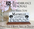 Pet Memorial Plaque for Shelf Or Mantel Personalized Pet Name & Date