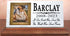 If Love Could Have Saved You Pet Memorial Plaque With Photo - Solid Marble 4x8in