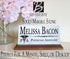 Physician Assistant Desk Nameplate - Personalized Solid Marble PA Name Plate Gift