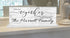 So Together They Built A Life They Loved Sign - Personalized with Couple's Names